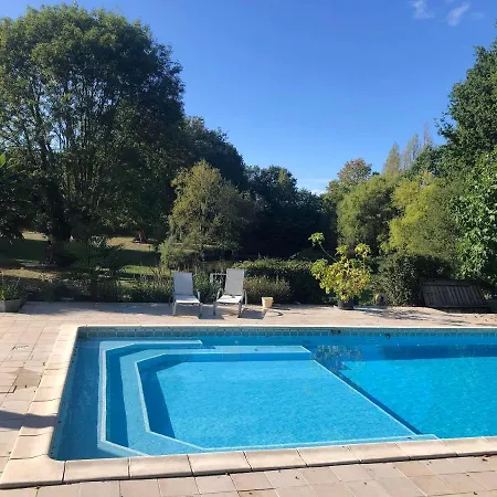 Maison Charmante Avec Piscine Privee A Saint-georges-de-pointindouxc *
