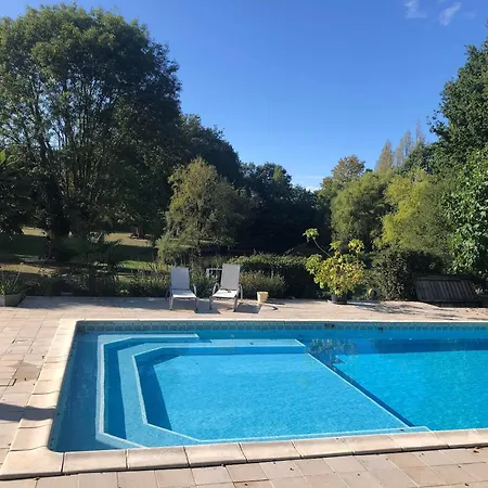Maison Charmante Avec Piscine Privee A Saint-georges-de-pointindouxc Tatil Evi *